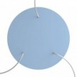 3 Hole - EXTRA LARGE Round Ceiling Rose Canopy - 400mm