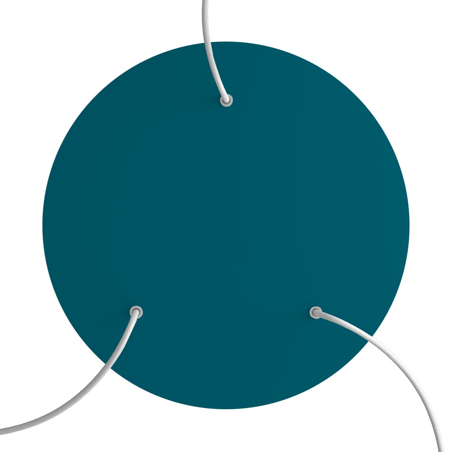 3 Hole - EXTRA LARGE Round Ceiling Rose Canopy - 400mm