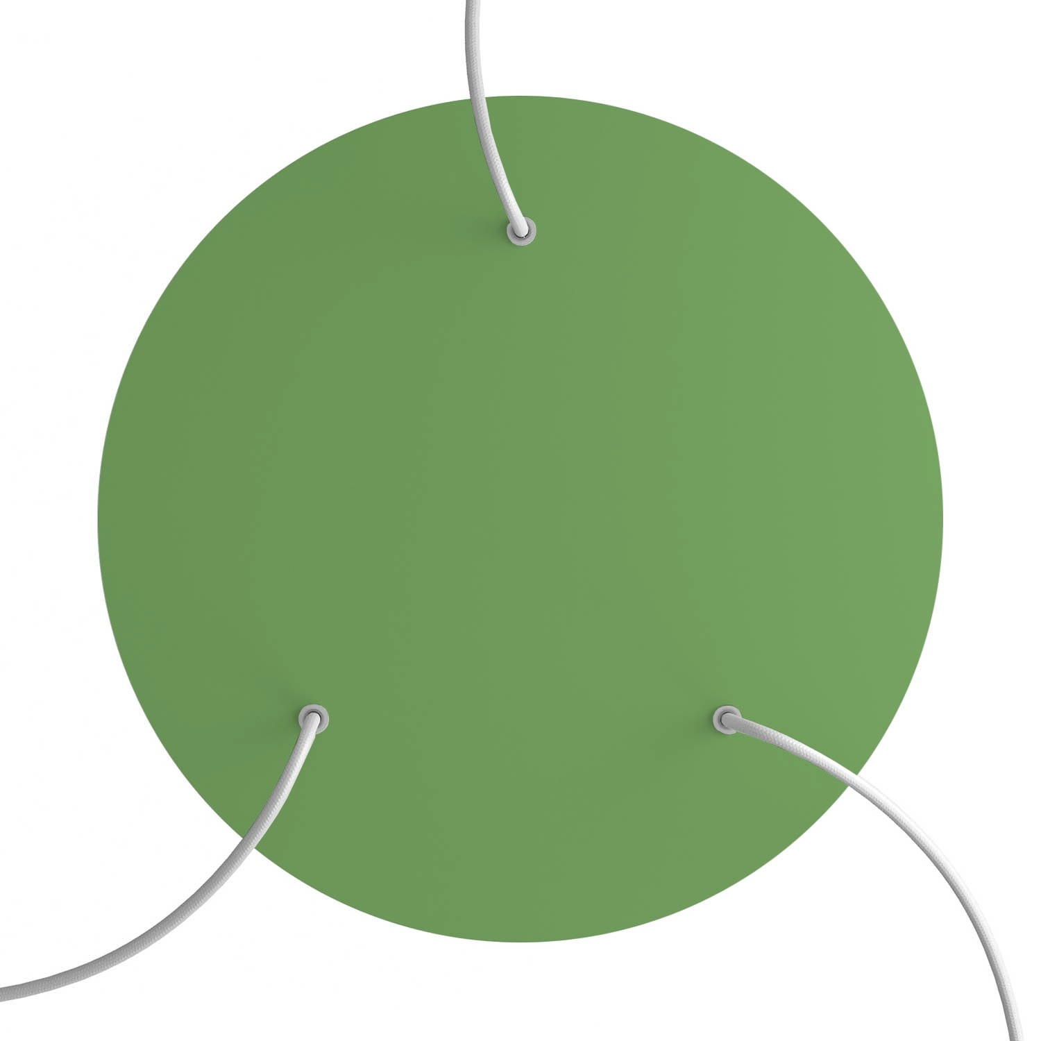 3 Hole - EXTRA LARGE Round Ceiling Rose Canopy - 400mm