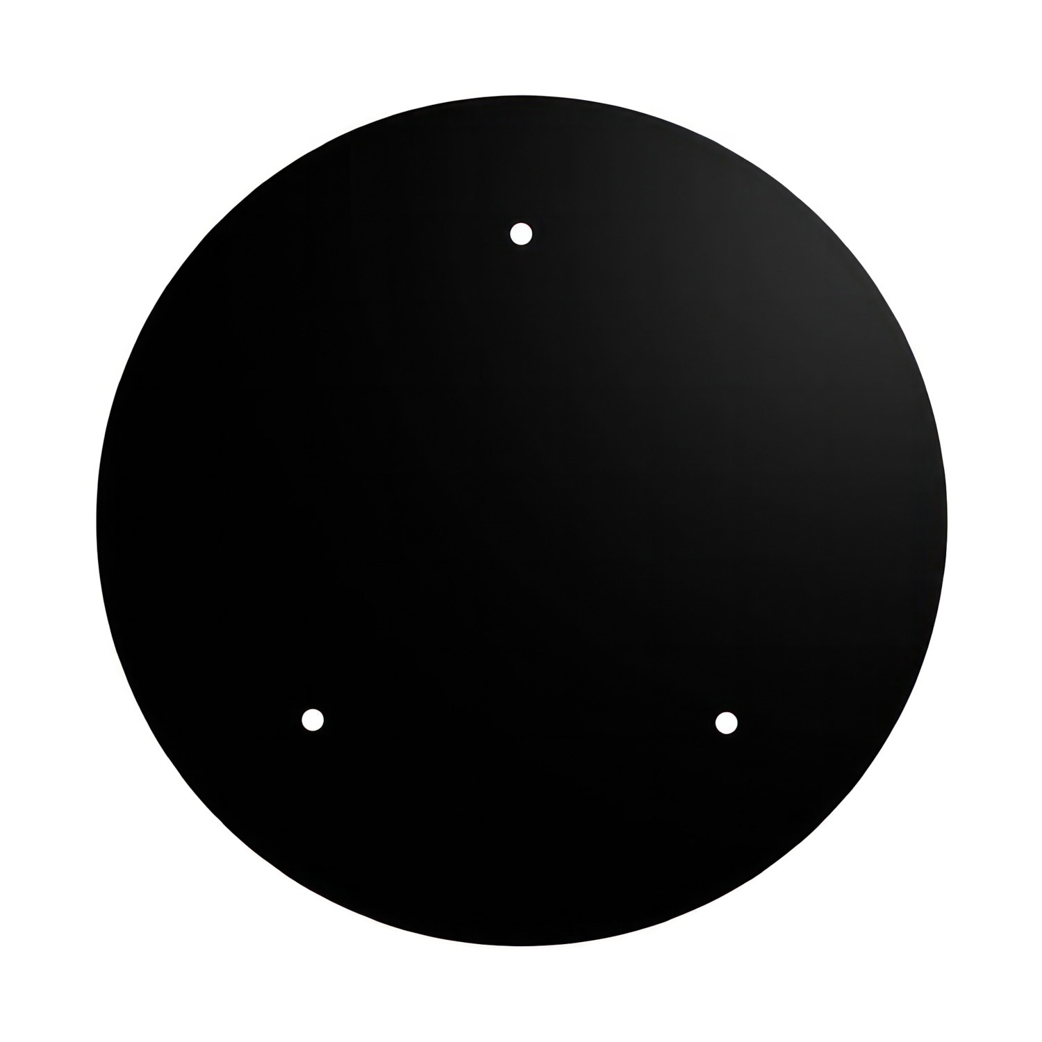 3 Hole - EXTRA LARGE Round Ceiling Rose Canopy - 400mm