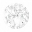 3 Hole - EXTRA LARGE Round Ceiling Rose Canopy - 400mm