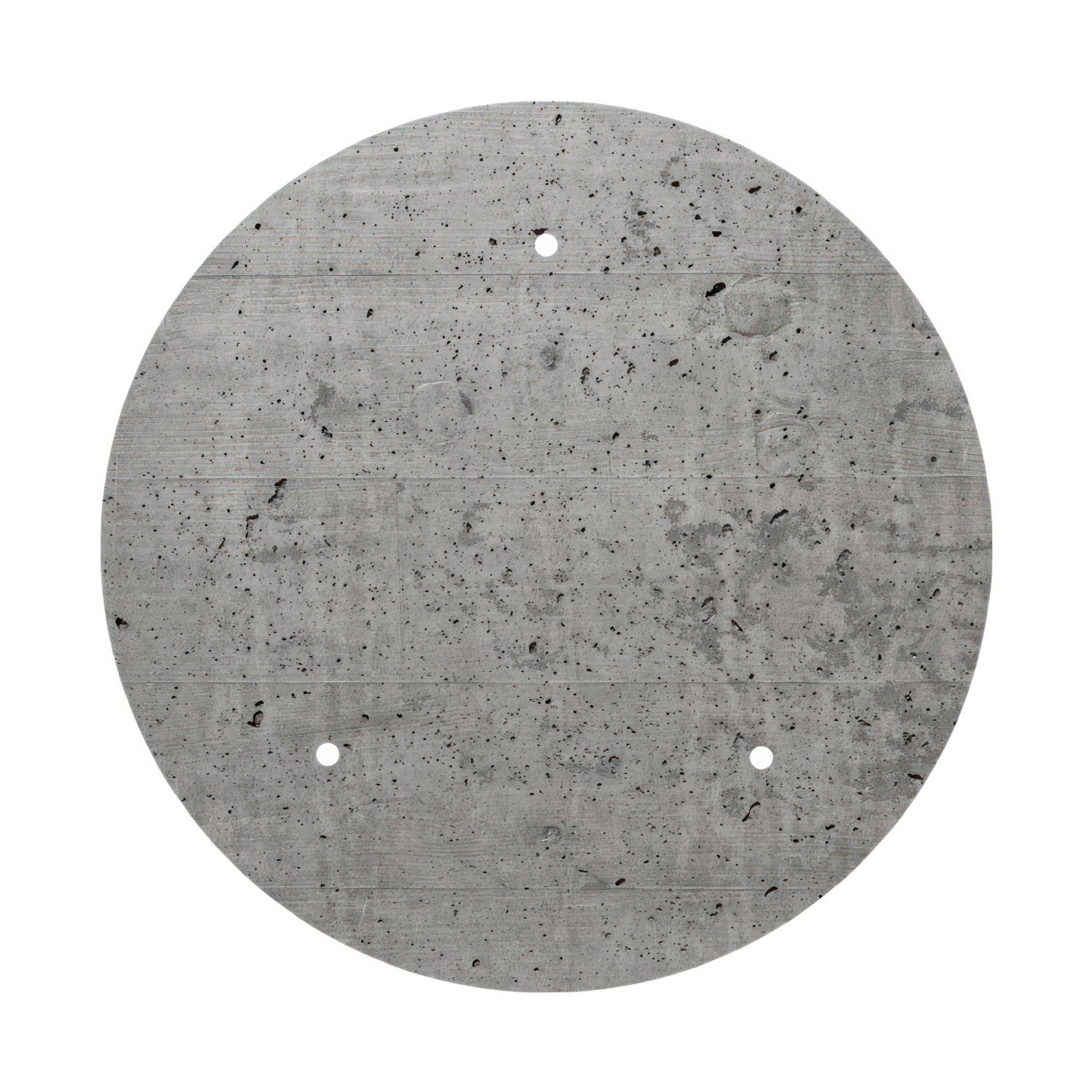 3 Hole - EXTRA LARGE Round Ceiling Rose Canopy - 400mm