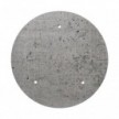 3 Hole - EXTRA LARGE Round Ceiling Rose Canopy - 400mm