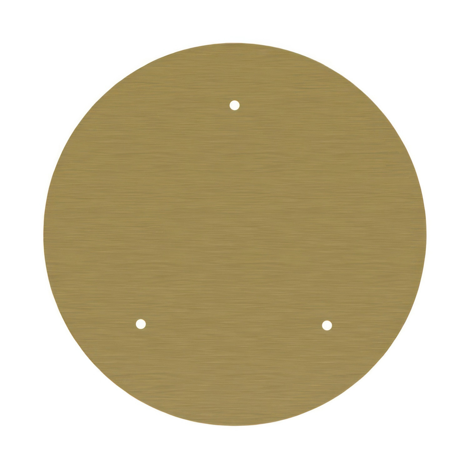 3 Hole - EXTRA LARGE Round Ceiling Rose Canopy - 400mm