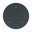 3 Hole - EXTRA LARGE Round Ceiling Rose Canopy - 400mm