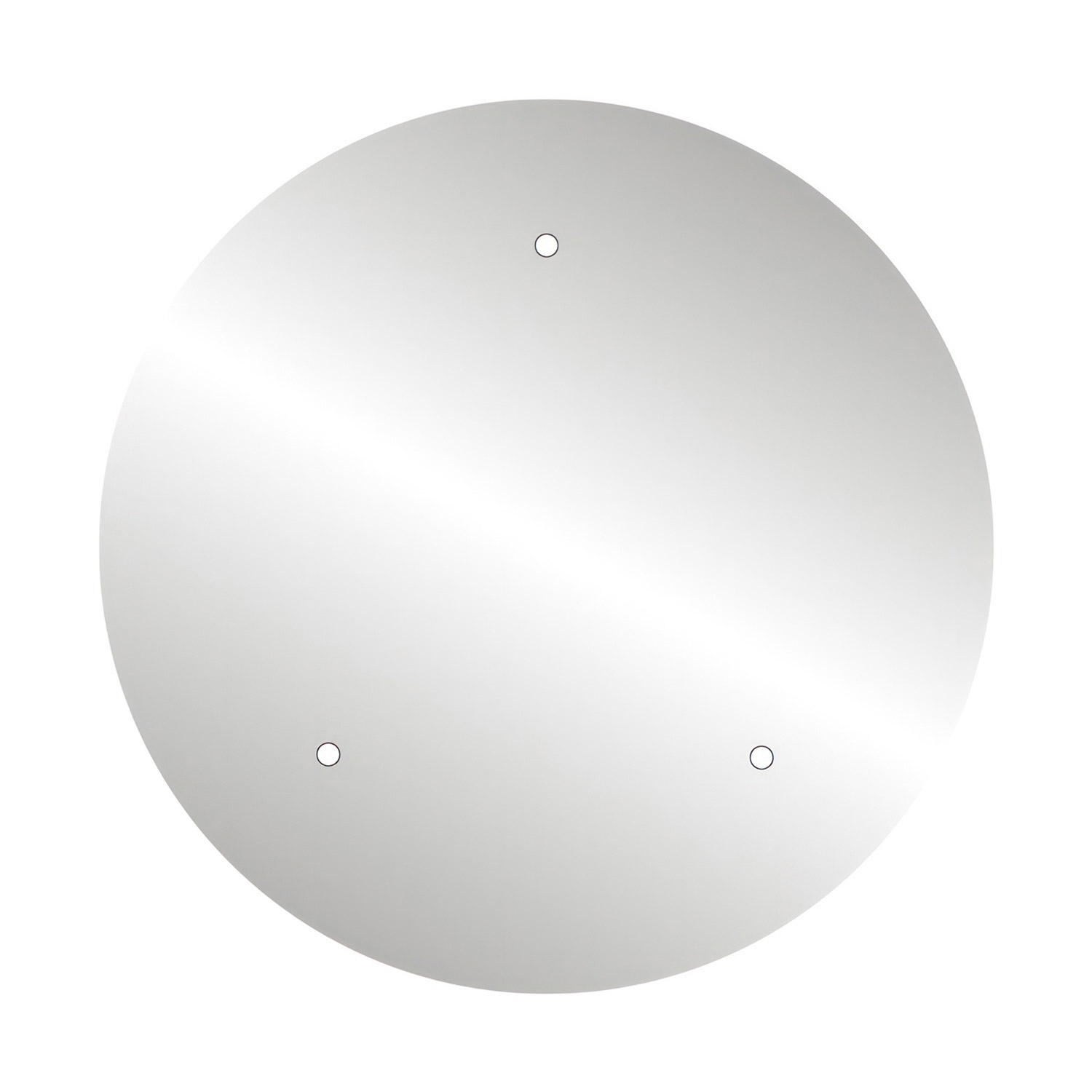 3 Hole - EXTRA LARGE Round Ceiling Rose Canopy - 400mm