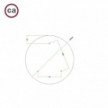 3 Hole - EXTRA LARGE Round Ceiling Rose Canopy - 400mm
