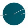 3 Hole in line - EXTRA LARGE Round Ceiling Rose Canopy- 400mm