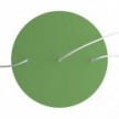 3 Hole in line - EXTRA LARGE Round Ceiling Rose Canopy- 400mm
