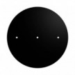 3 Hole in line - EXTRA LARGE Round Ceiling Rose Canopy- 400mm
