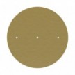 3 Hole in line - EXTRA LARGE Round Ceiling Rose Canopy- 400mm