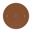 3 Hole in line - EXTRA LARGE Round Ceiling Rose Canopy- 400mm