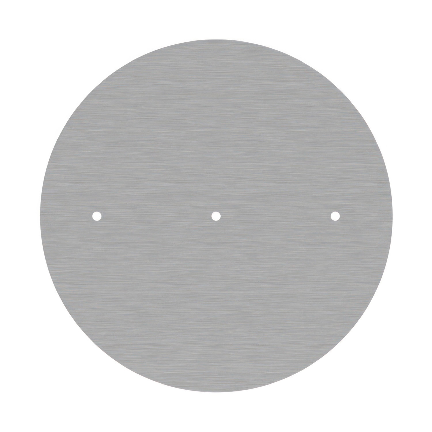 3 Hole in line - EXTRA LARGE Round Ceiling Rose Canopy- 400mm