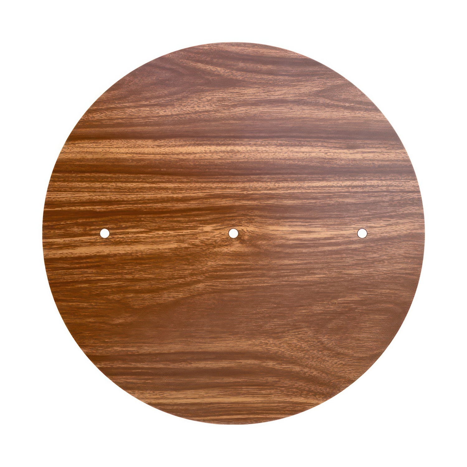 3 Hole in line - EXTRA LARGE Round Ceiling Rose Canopy- 400mm