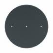 3 Hole in line - EXTRA LARGE Round Ceiling Rose Canopy- 400mm