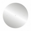 3 Hole in line - EXTRA LARGE Round Ceiling Rose Canopy- 400mm