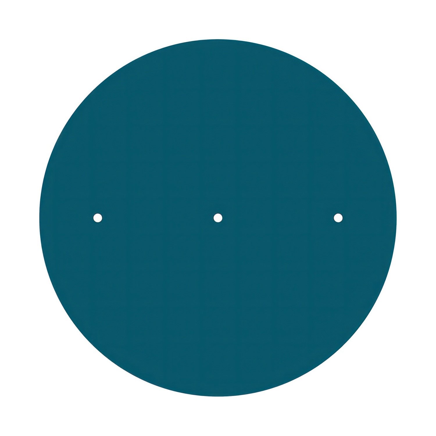 3 Hole in line - EXTRA LARGE Round Ceiling Rose Canopy- 400mm