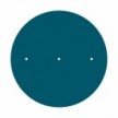 3 Hole in line - EXTRA LARGE Round Ceiling Rose Canopy- 400mm