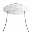 3 Hole in line - EXTRA LARGE Round Ceiling Rose Canopy- 400mm