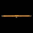 S14d LED linear line tube gold light bulb - 500 mm lenght 8W 2000K dimmable - for Syntax