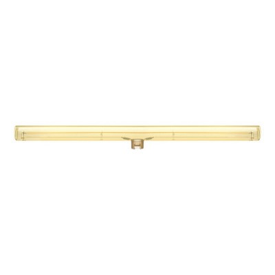 S14d LED linear line tube gold light bulb - 500 mm lenght 8W 2000K dimmable - for Syntax
