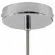 Cylindrical metal ceiling rose kit