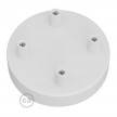 Cylindrical metal 4-hole ceiling rose kit