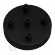 Cylindrical metal 5-hole ceiling rose kit