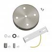 Cylindrical metal 5-hole ceiling rose kit