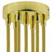 Cylindrical metal 7-hole ceiling rose kit