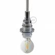Metal E14 lamp holder for lampshade