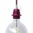 Metal E27 lamp holder kit for lampshade