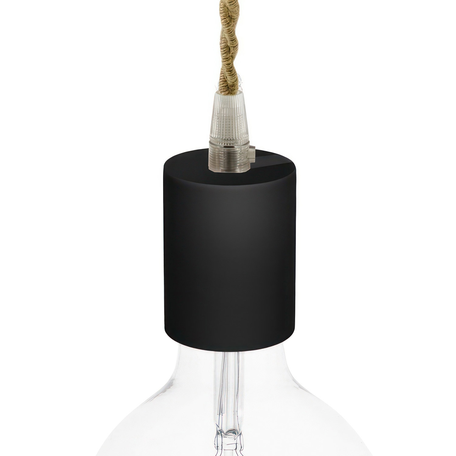 Wooden E27 lamp holder kit
