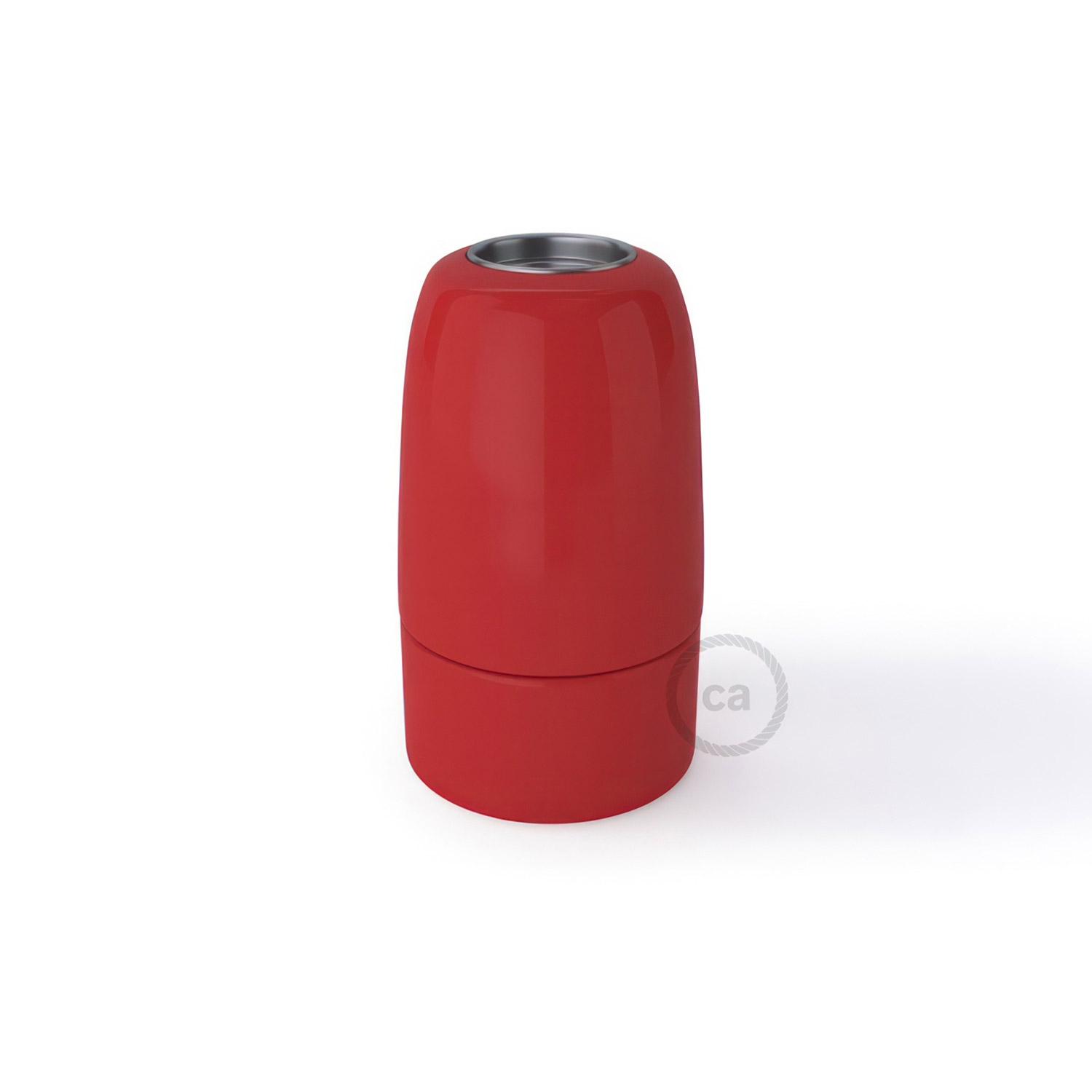 Porcelain E14 lamp holder