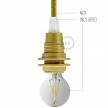 Bakelite E14 lamp holder kit for lampshade