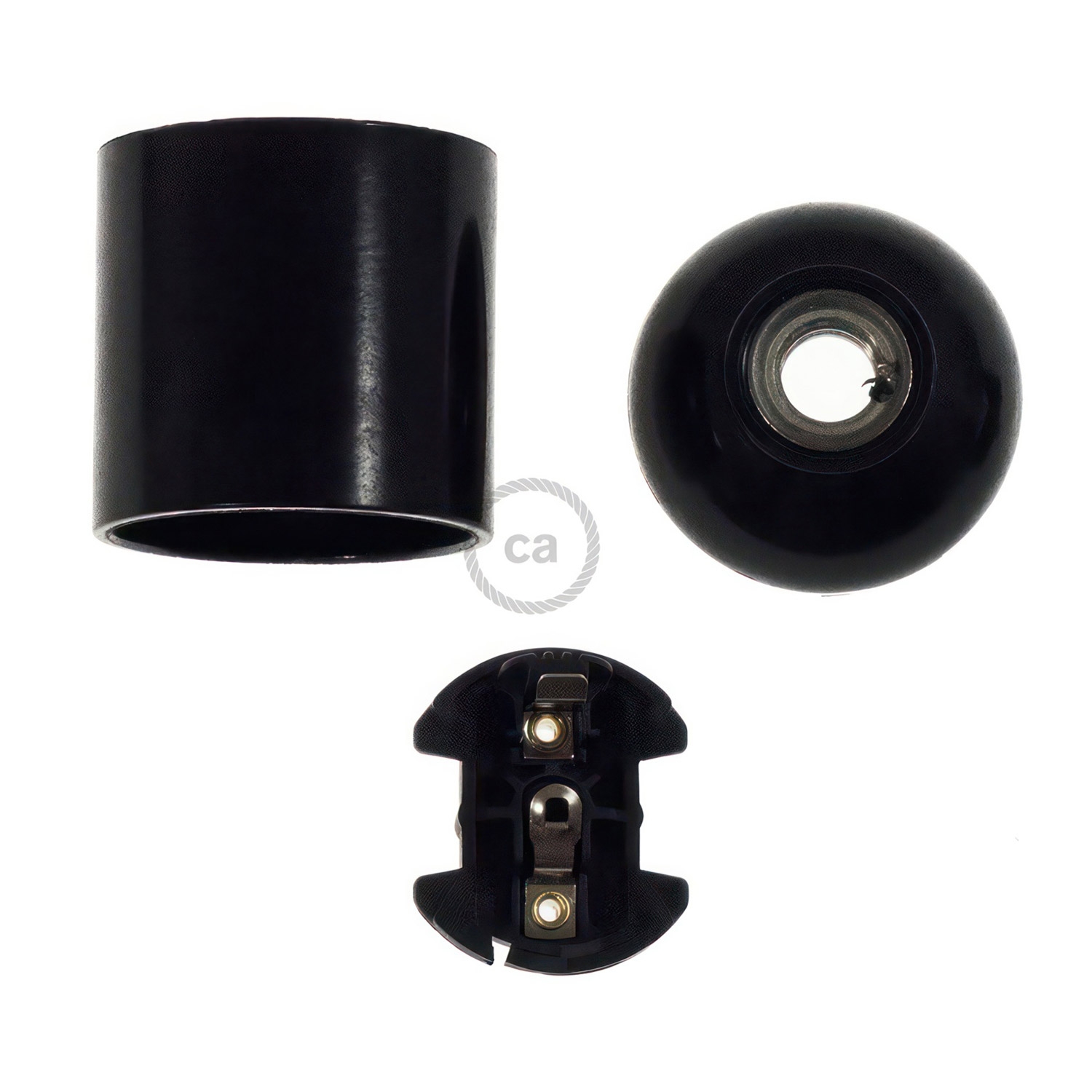 Bakelite E27 lamp holder kit