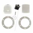 Bakelite E27 lamp holder kit for lampshade with pull switch