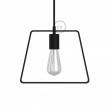 Metal Duedì Base lampshade with metal lamp holder cover and E27 lamp holder