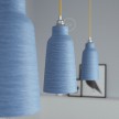 Ceramic lampshade Bottle, Materia collection - Made in Italy