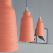 Ceramic lampshade Bottle, Materia collection - Made in Italy