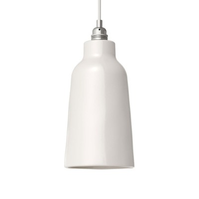 Ceramic lampshade Bottle, Materia collection - Made in Italy