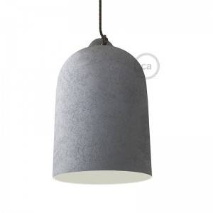 Bell XL ceramic lampshade for suspension - Made in Italy