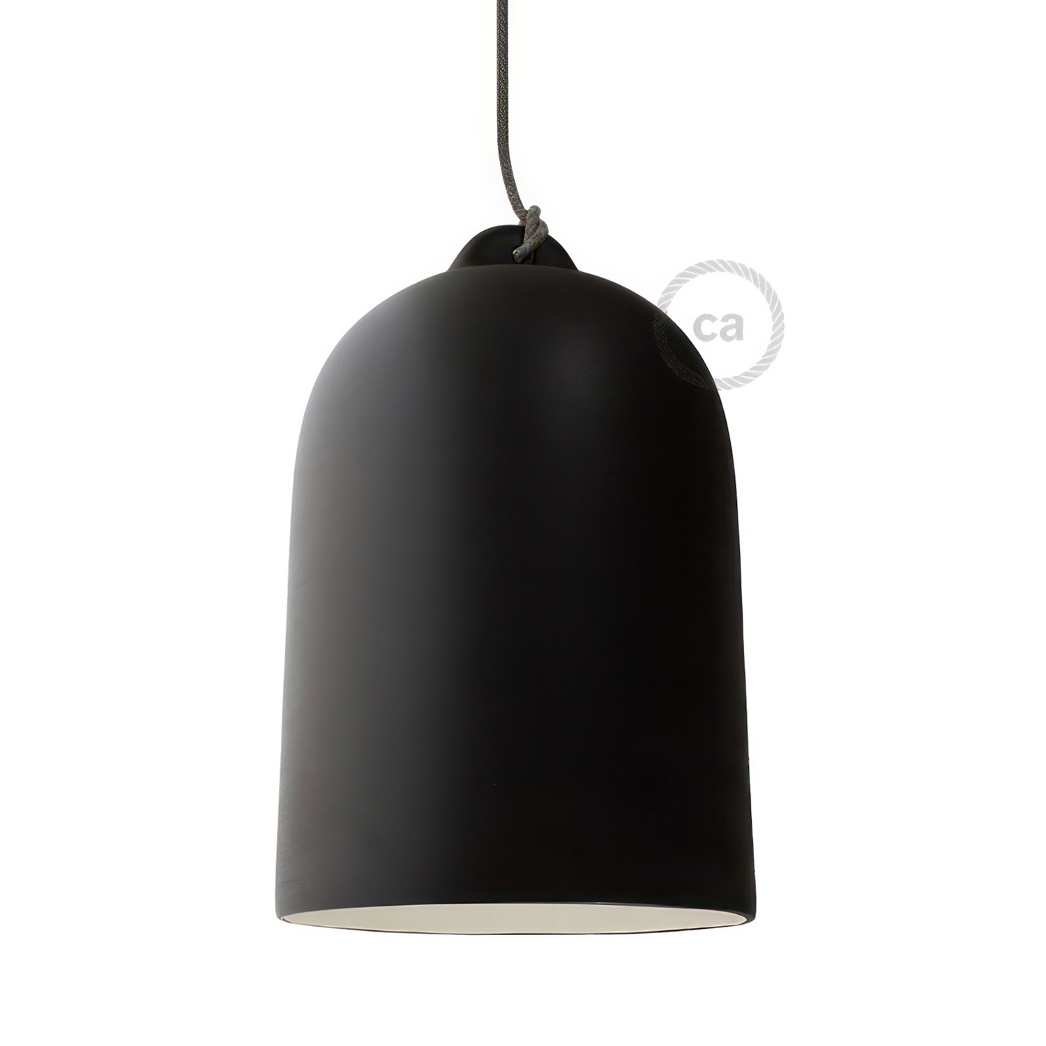 Bell XL ceramic lampshade for suspension - Made in Italy