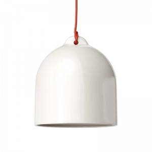 Bell M ceramic lampshade for suspension - Made in Italy