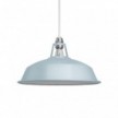 Harbour lampshade in polished metal with E27 fitting, 38 cm diameter