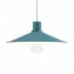 Swing lampshade in polished metal with E27 fitting