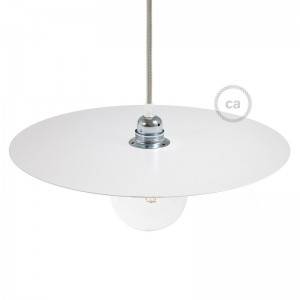 Ellepì dish oversize painted iron plate for suspension, 40cm diameter - Made in Italy