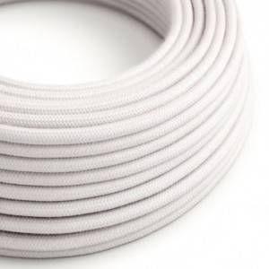 RC16 Pale Pink Round Cotton Electrical Fabric Cloth Cord Cable