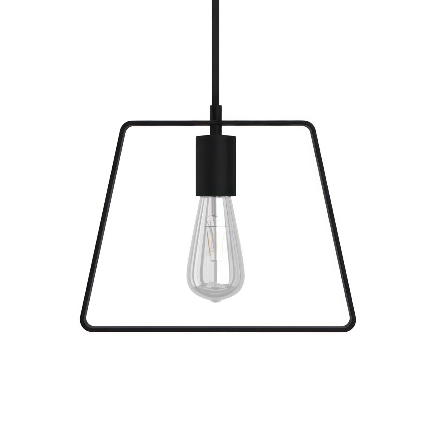 Pendant lamp with textile cable, Duedì Base lampshade and metal details - Made in Italy