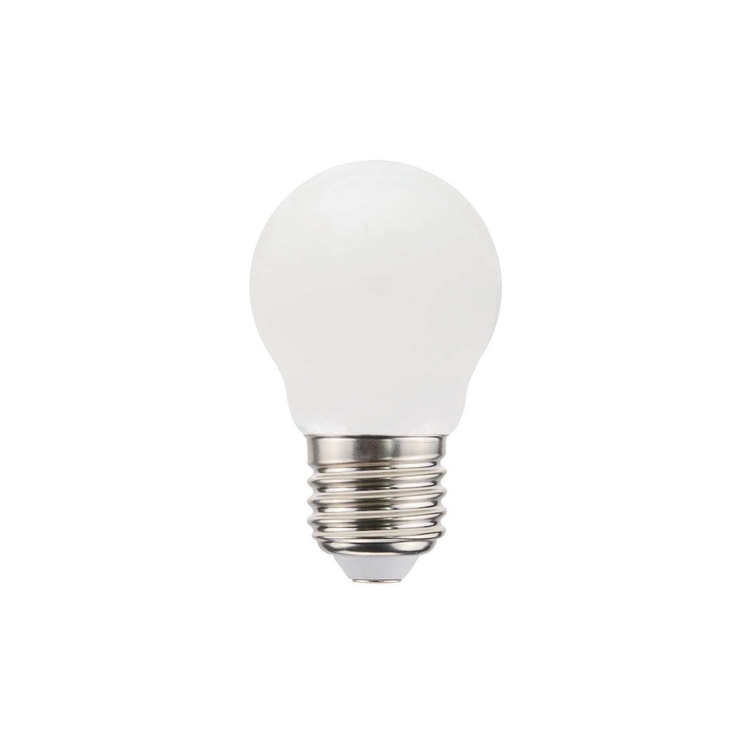 Decorative G45 Miniglobe Milky LED bulb 1.5W E27 Dimmable 2700K